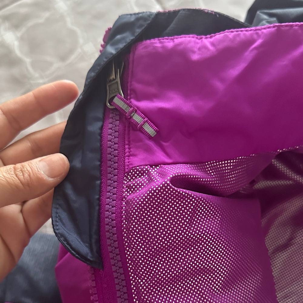 Columbia Kids' Fuchsia and Gray Jacket - Picture 9 of 9